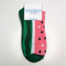Load image into Gallery viewer, Watermelon Trainer Unisex Socks | Adult UK Size 5-9 | Soft Summer Happy Socks
