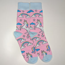 Load image into Gallery viewer, Unicorn Unisex Socks | Adult UK Size 5-9 | Soft Cotton, Bright Socks
